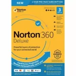 Norton 360 Deluxe Antivirus/Internet Security for 3 Device - 1year/ Key USA