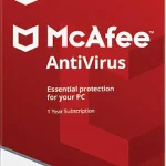 McAfee AntiVirus PC 1 Device 1 Year McAfee Key GLOBAL